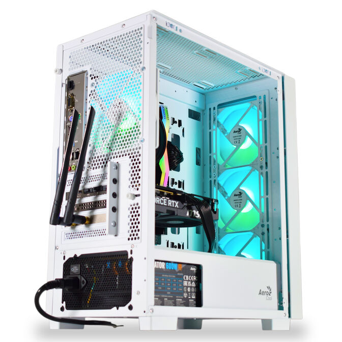 Computador AURA Gamer-PC Ryzen 5 7500F 32GB DDR5 1TB RTX 5060 Ti 16GB WiFi W11 image number 3