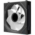 Ventoinha Lian Li UNI FAN SL120 Infinity FLEX Wireless Reverse Blade Preto 120mm image number null