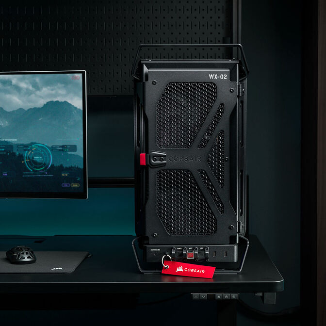 Caixa E-ATX Corsair WARTHOG Perfomance Preto Vidro Temperado image number 20