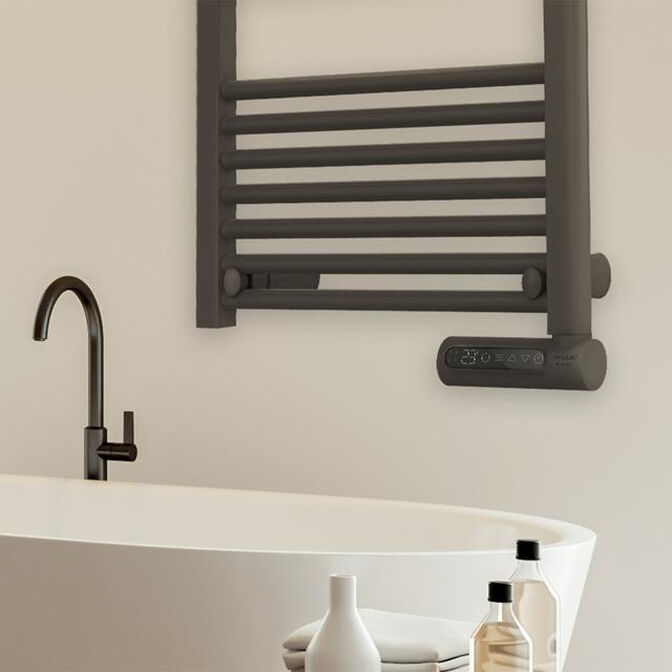Toalheiro El&eacute;trico Cecotec Ready Warm 9200 Smart Towel Preto 750W image number 7