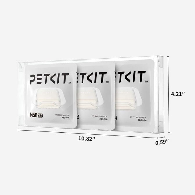 Eliminador de Odores PETKIT N50 2.0 para Pura Max / Pura Max 2 / Purobot Max Pro (Pack 3) image number 4