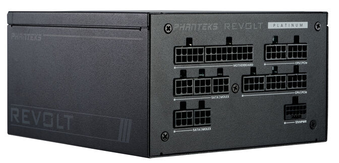 Fonte Modular Phanteks Revolt ATX 3.0 PCIe 5.0 1200W Platinum Preta (Sem Cabos Inclu&iacute;dos) image number 0