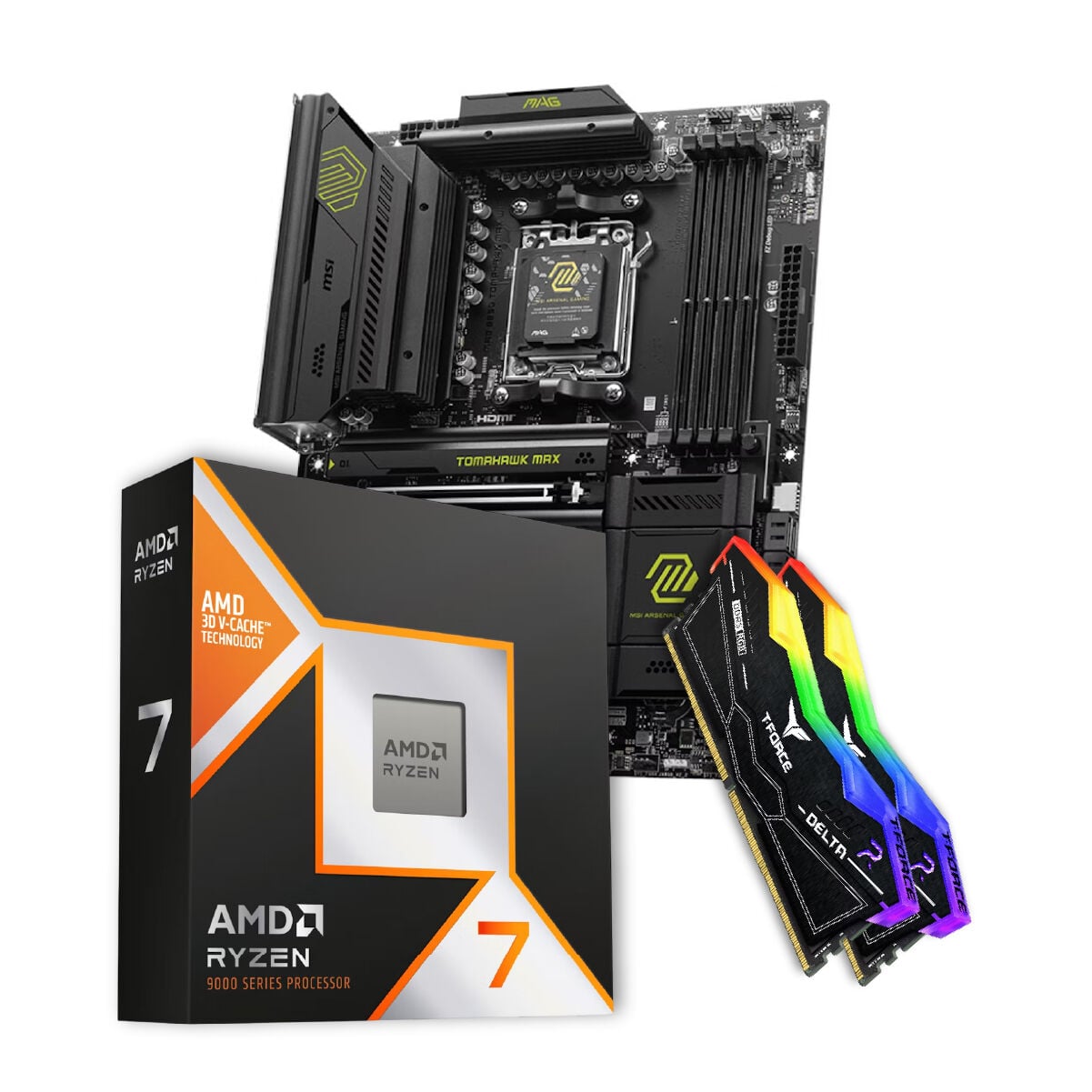 Ryzen 7 9800x3d MB B850 LiveMix 850w電源 Ryzen 7 9800x3d MB B850