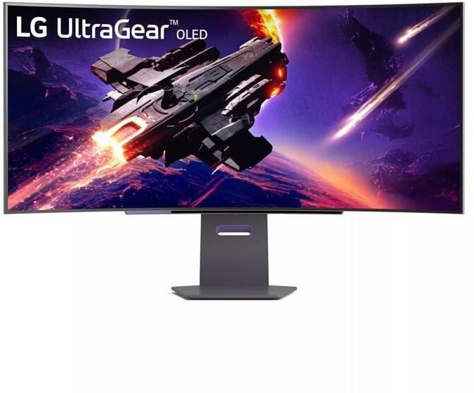 Monitor Gaming LG UltraGear 45" 45GS95QE OLED WQHD 240Hz 0.03ms FreeSync Premium Pro / G-SYNC Compatible image number 0
