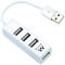 Hub USB Ewent 4 Portas USB 2.0 Branco