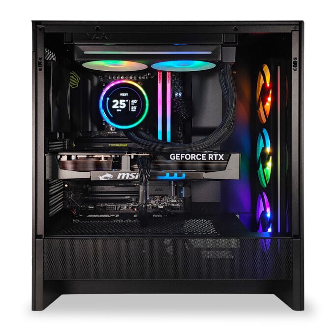 Computador King Mod Gamer-PC NZXT Ryzen 7 9800X3D 32GB DDR5 2TB RTX 5080 WiFi W11 V3 image number 3