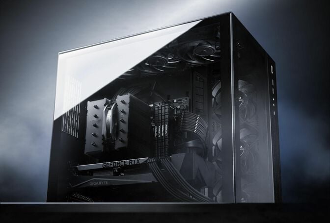 Cooler CPU Noctua NH-D12L Chromax 120mm image number 4