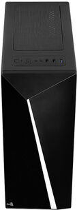 Caixa ATX Aerocool Shard RGB Vidro Temperado Preto image number null