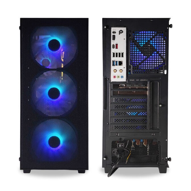 Computador AURA Gamer-PC TEAM 7 EDITION Ryzen 5 7500F 32GB DDR5 1TB RTX 5070 WiFi W11 image number 4