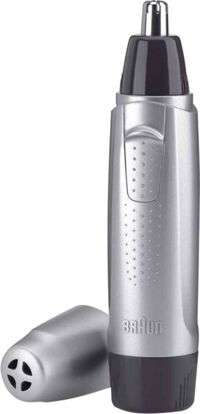 Aparador de Barba Braun EN 10 Prateado/Preto