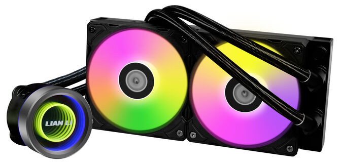 Water Cooler CPU AIO Lian Li GALAHAD II Trinity ARGB Preto - 240mm image number 1