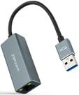 Adaptador Gigabit Nanocable USB 3.0 a Ethernet Gigabit 10/100/1000 Mbps 15 CM Cinzento image number null