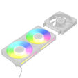 Ventoinha Arctic P12 BioniX PWM ARGB 120mm (Pack 3) - Branco image number null