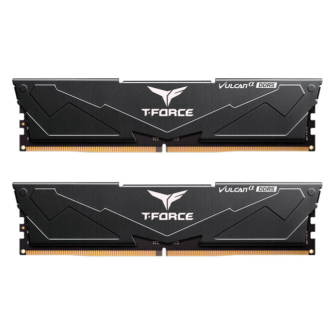 Team Group Kit 16GB (2 x 8GB) DDR5 5200MHz Vulcan Alpha Preto CL40 image number 0