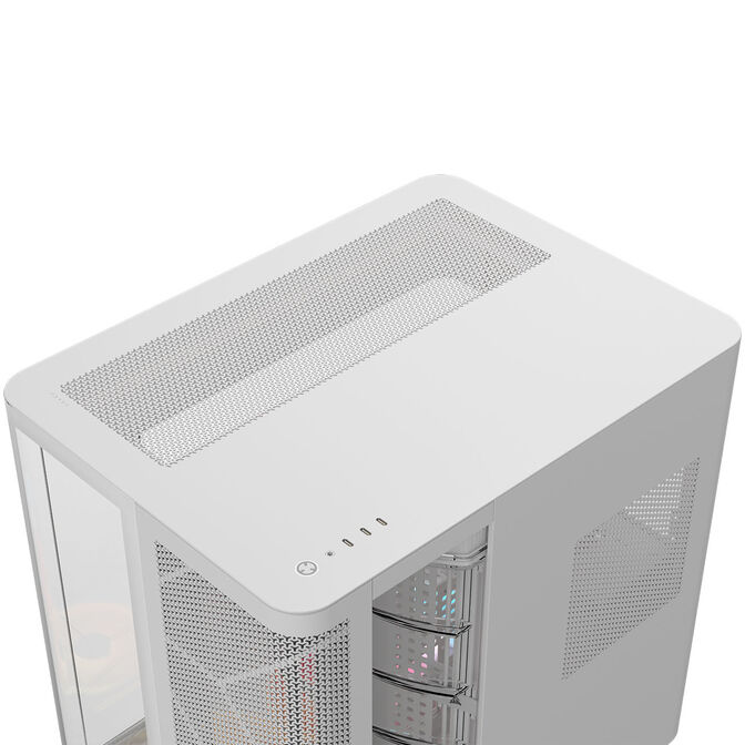 Caixa E-ATX Corsair AIR 5400 LX-R Link Branca Vidro Temperado image number 7