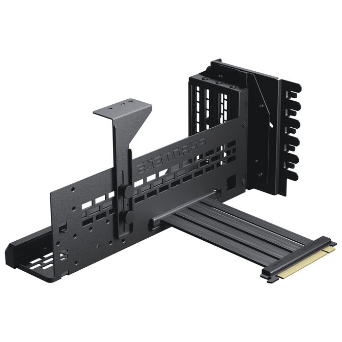 GPU Bracket Vertical Phanteks+Cabo PCI-E 5.0 x16 Fita Riser 22cm Preto image number 11