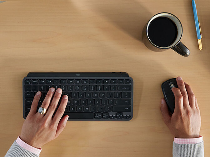 Rato Logitech MX Anywhere 3S for Business 8000DPI Wireless/Bluetooth Cinzento Claro image number 7