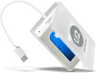 Adaptador AXAGON ADSA-1S SLIMPort, USB 2.0, 2,5" SSD/HDD, SATA - Caixa Inclu&iacute;da