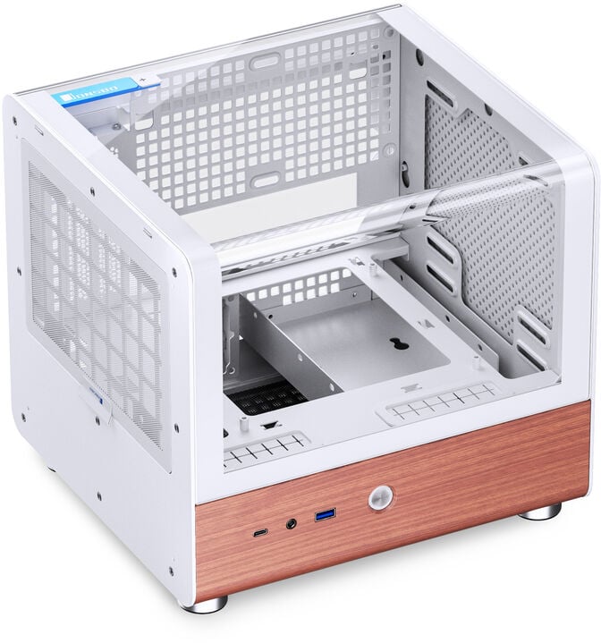 Caixa Mini-ITX Jonsbo TK-0 Branco image number 4