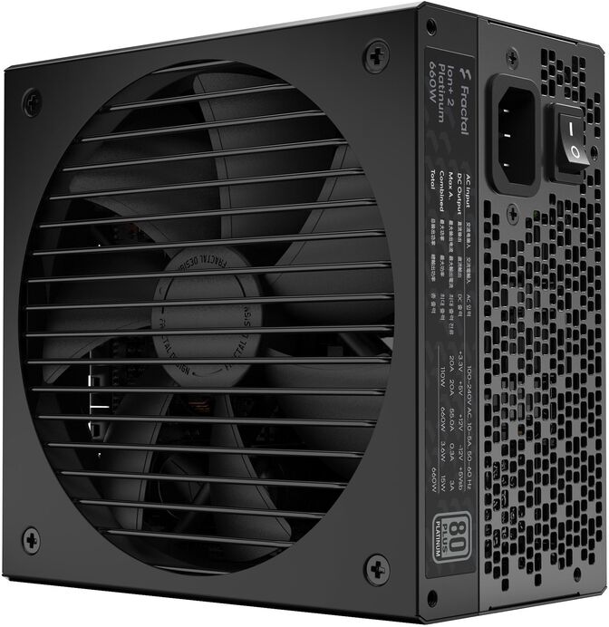 Fonte Fractal Design Ion+ 2 660W 80+ Platinum Full Modular image number 0