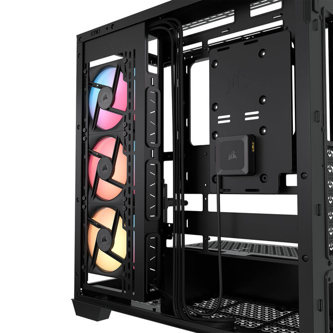 Caixa E-ATX Corsair 3500X LXR Link RGB Preto Vidro Temperado image number 12