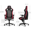 ** B Grade ** Cadeira noblechairs EPIC - mousesports Edition Preto / Vermelho image number null