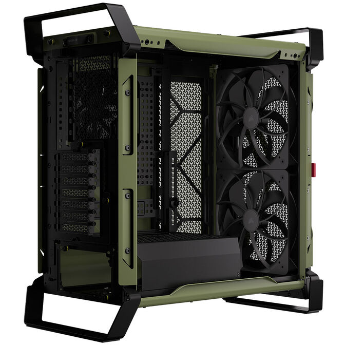 Caixa E-ATX Corsair WARTHOG RS Perfomance Verde Militar Vidro Temperado image number 2