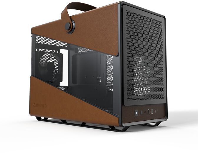 Caixa Micro-ATX Montech Heritage Pro Preto image number 0