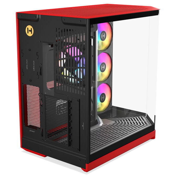 Caixa E-ATX Hyte Y50 Vidro Temperado Wild Cherry image number 7