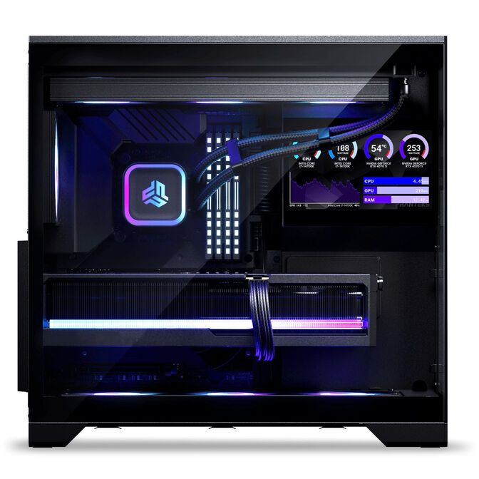 Caixa ATX Phanteks XT V5 LCD DRGB Preta image number 4