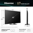 Televis&atilde;o Hisense 65U7Q 65" Mini LED UltraHD 4K VIDAA image number null