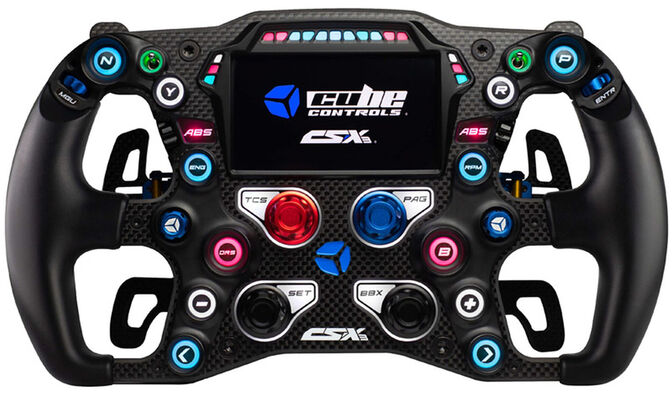 Volante Cube Controls CSX-3 - 6 Paddles - Azul image number 0