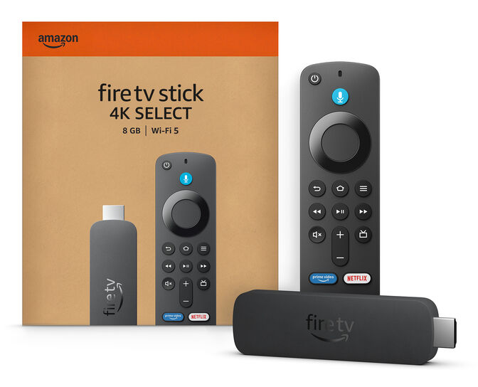 Leitor Multim&eacute;dia Amazon Fire TV Stick 4K Select WiFi 6 Alexa image number 0