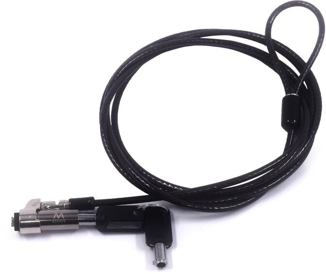 Cabo/Cadeado de Seguran&ccedil;a Ewent EW1239 NanoSaver 1.8m com Chave image number 0