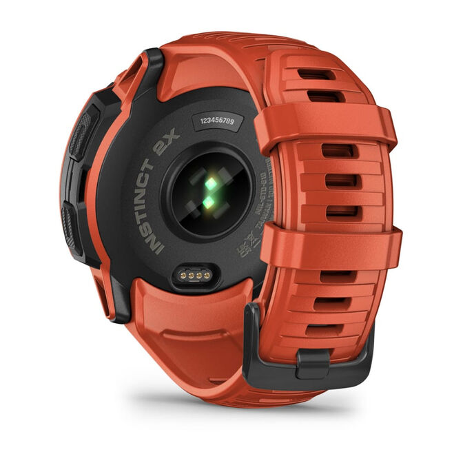 Smartwatch Garmin Instinct 2X Solar 50mm Vermelho image number 3