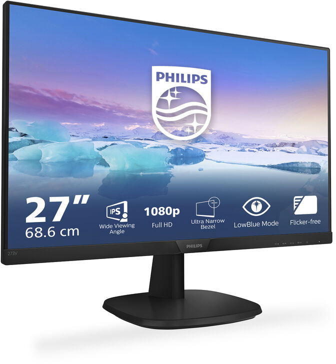 Monitor Philips V-Line 27" 273V7QJAB IPS FHD 75Hz 4ms image number 8