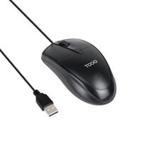 Rato Tooq TQM-1001-B USB 1000DPI Preto
