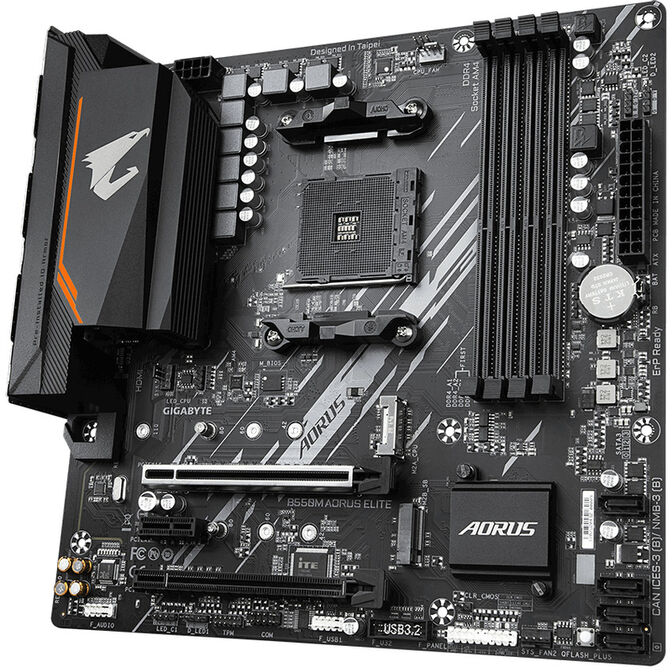 Motherboard Gigabyte B550M Aorus Elite image number 3