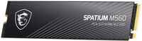 SSD MSI SPATIUM M560 2TB Gen5 M.2 NVMe (10300/8700MB/s)