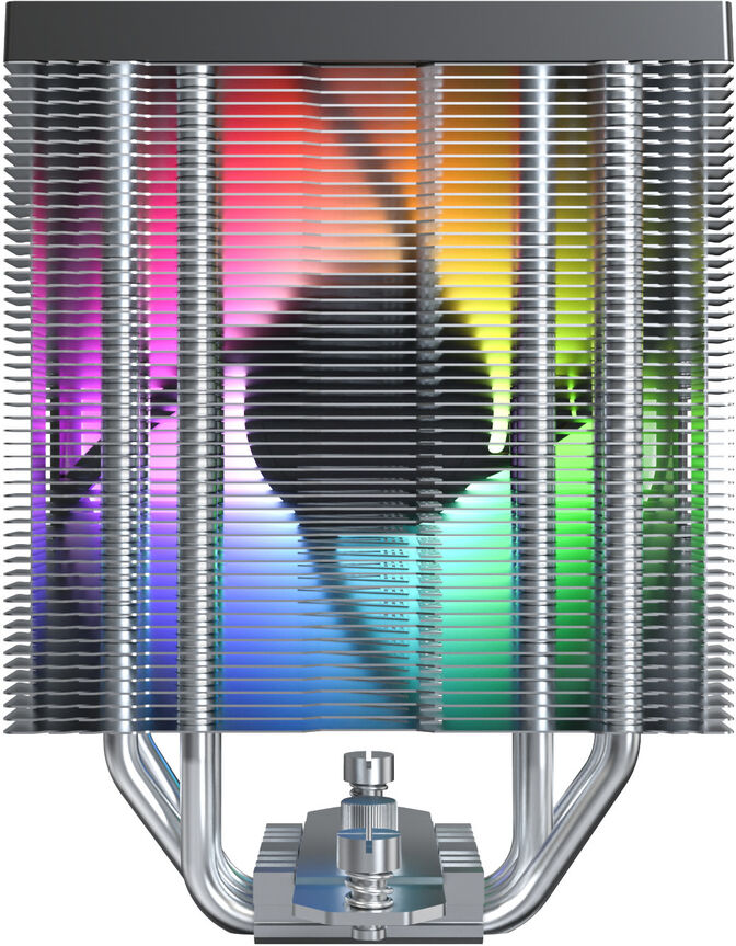 Cooler CPU Montech NX400 120mm Preto ARGB image number 4