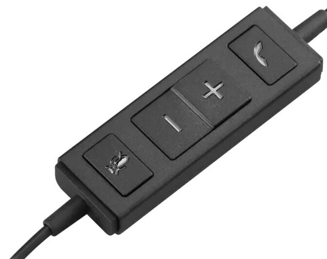 Headset Logitech H570e Stereo USB Preto image number 3