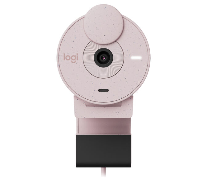Webcam Logitech Brio 300 Full HD 1080p USB Type-C Rosa image number 2