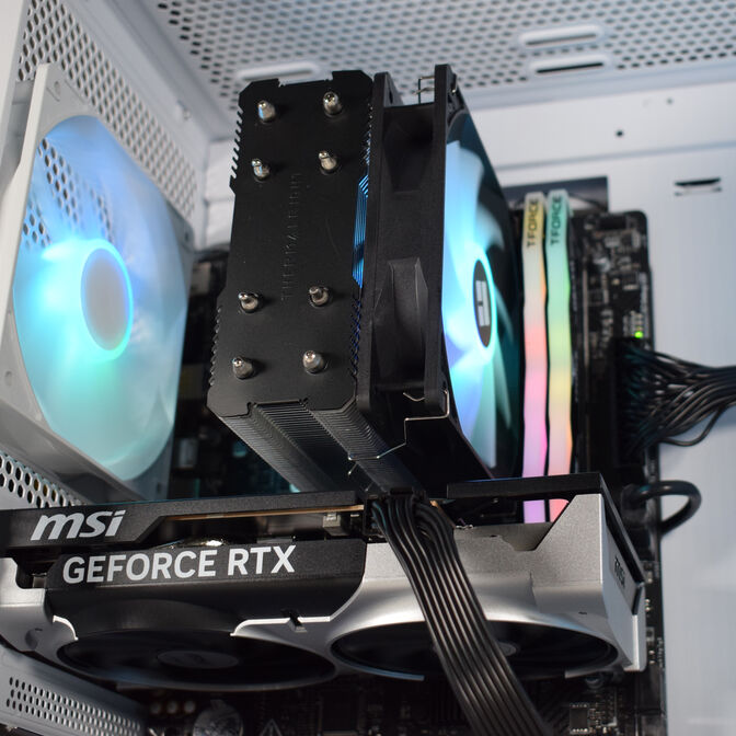 Computador AURA Gamer-PC Intel i5 12400F 16GB DDR5 500GB RTX 5060 WiFi W11 image number 5