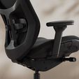Cadeira Ergon&oacute;mica Fractal Design Refine 2 Fabric Dark image number null