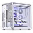 Caixa ATX Jonsbo X400 Vidro Temperado Curvo Branco image number null
