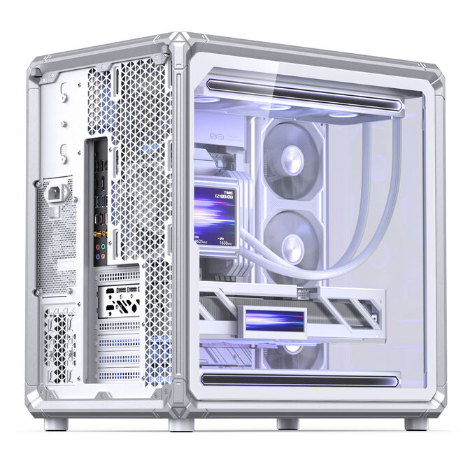 Caixa ATX Jonsbo X400 Vidro Temperado Curvo Branco image number 8