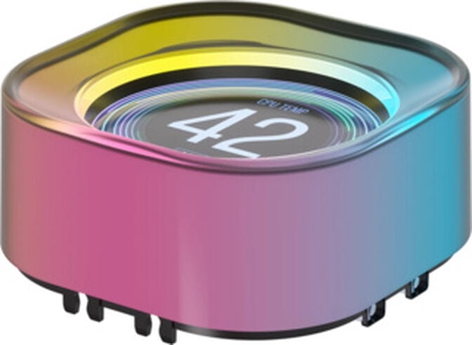M&oacute;dulo de Ecr&atilde; Corsair LCD iCUE LINK RX Preto image number 1