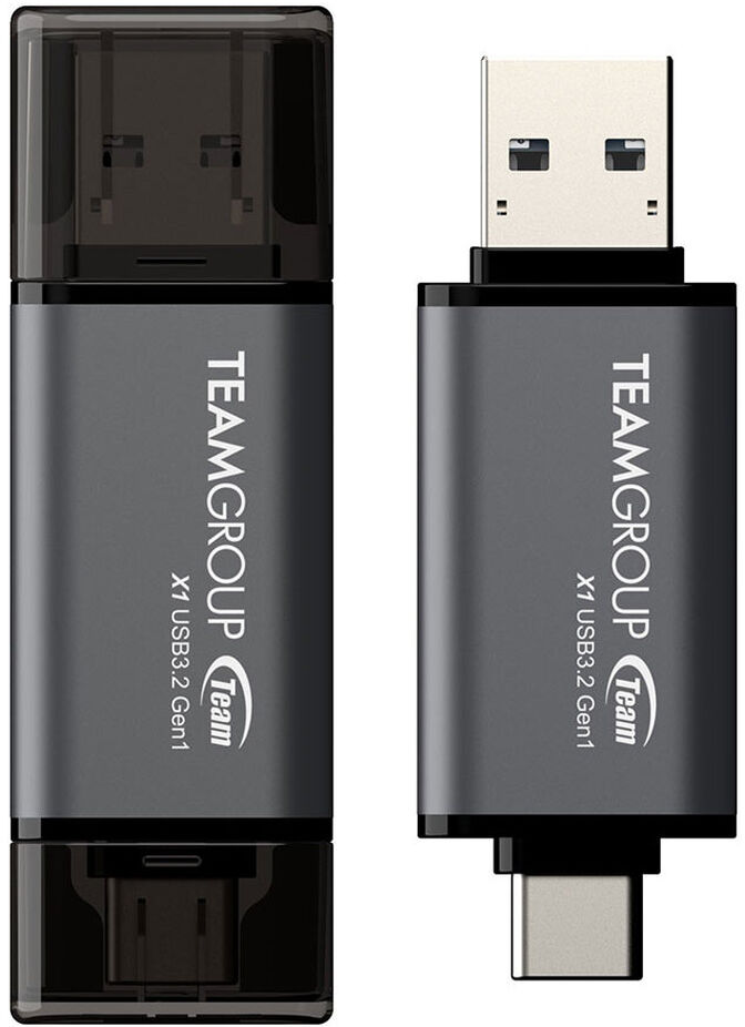 Pen Team Group X1 64GB USB3.2 Gen1 (Type-C + Type-A) image number 0