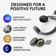 Headset Logitech Zone Wireless 2 UC Bluetooth ANC Grafite image number null