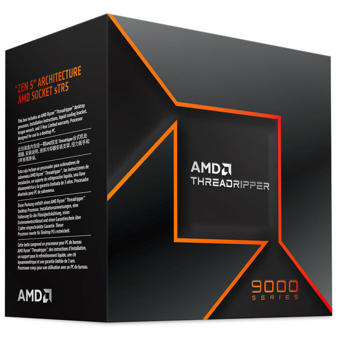 Processador AMD Threadripper 9970X 32-Core (4GHz-5.4GHz) 160MB sTR5 TRX50 image number 15